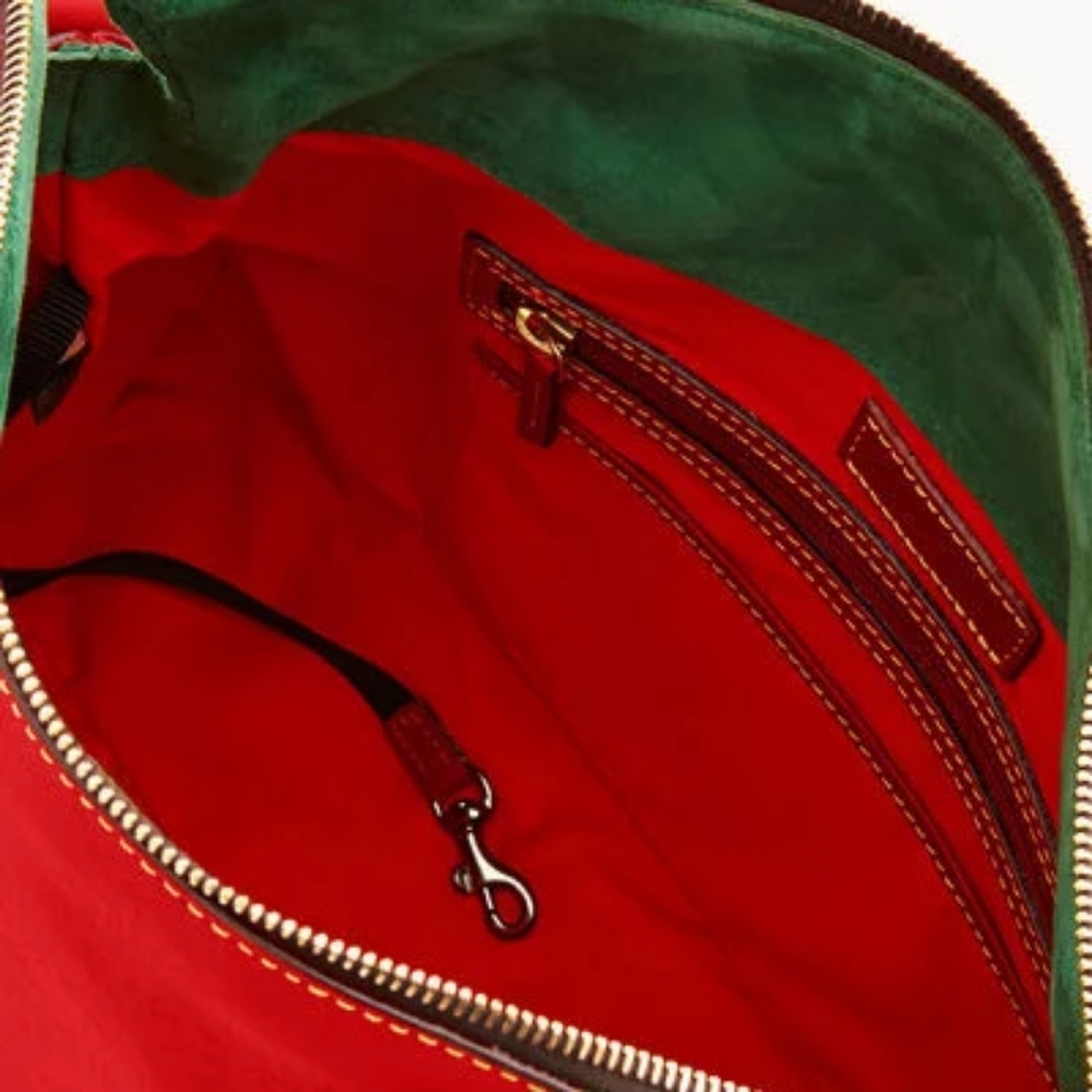 New! Florentine Large Satchel In Color Red ♥️ - Picture 3 of 5